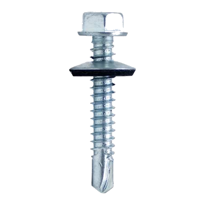 Imagen de referencia de Tornillo flange SAE J78 con neopreno #10 × 2"